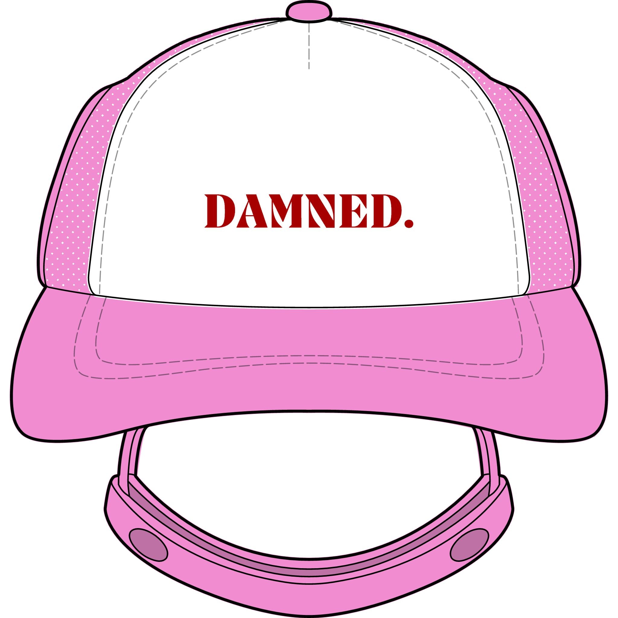 DAMNED Dog Trucker Hat