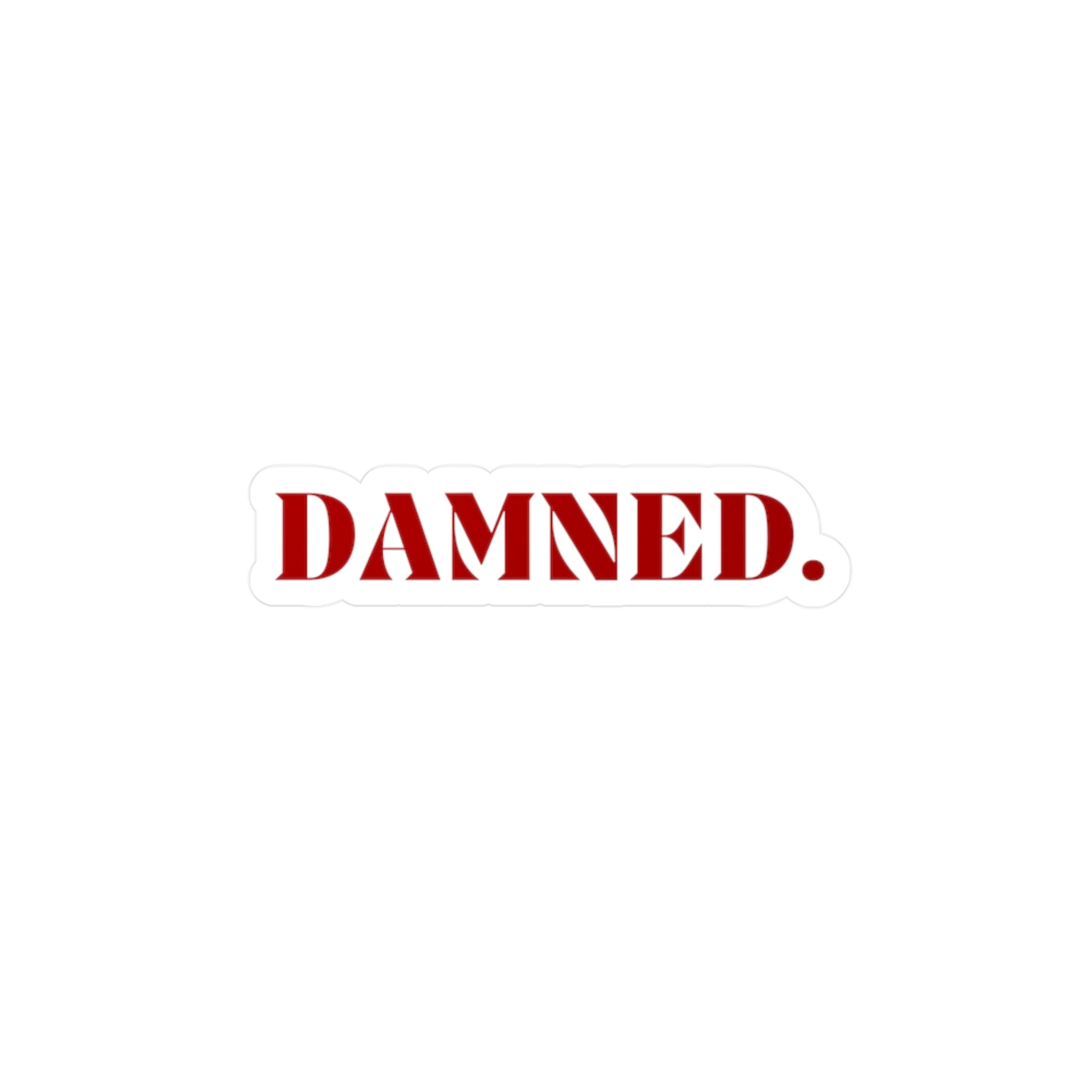 DAMNED Sticker