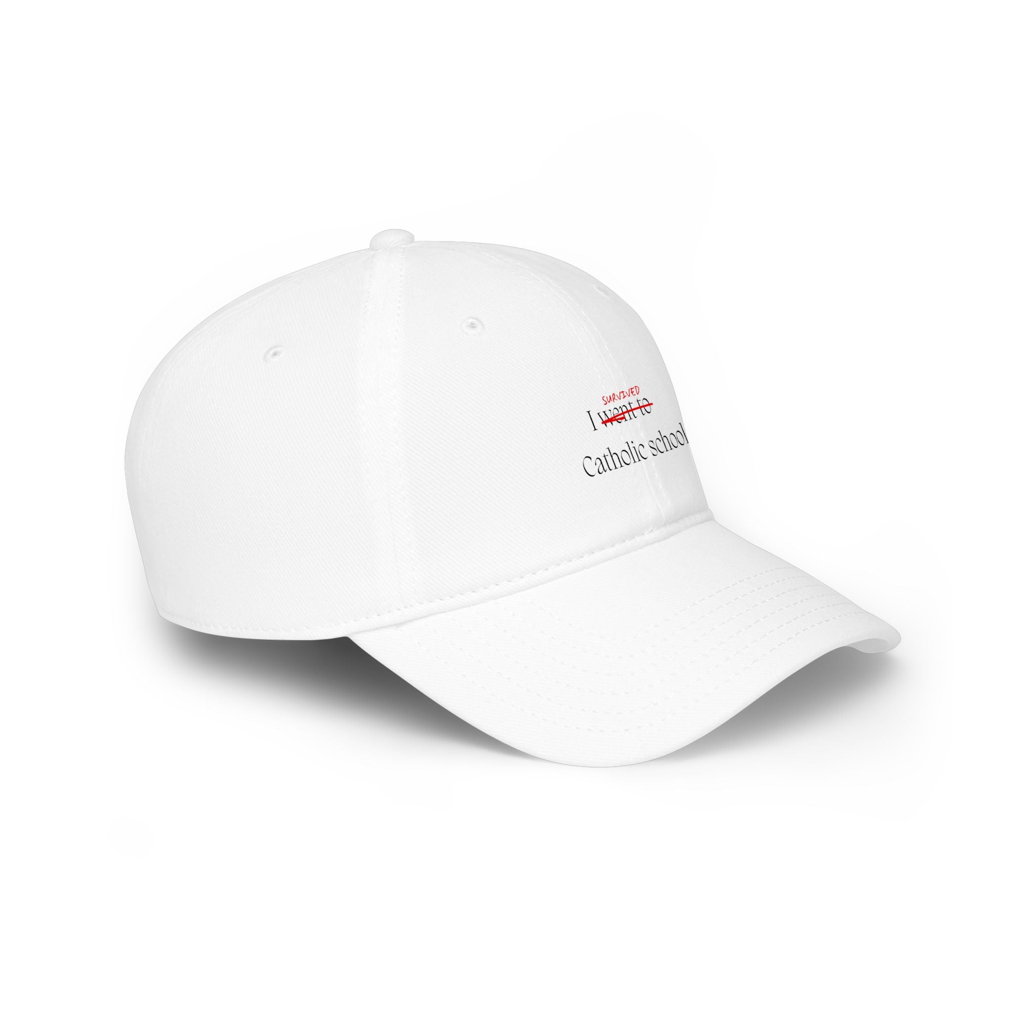 CATHOLIC SCHOOL SURVIVOR Baseball Cap